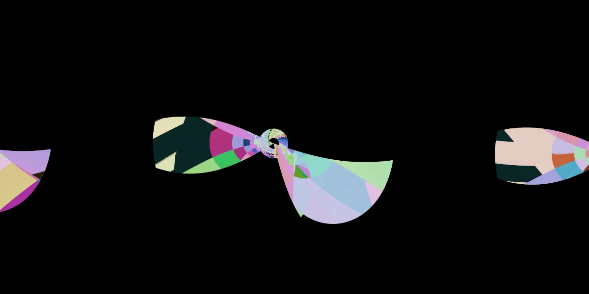 A piece of fractal art produced by FractalPane.