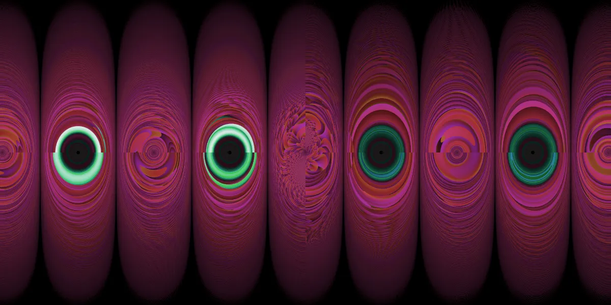 A piece of fractal art produced by FractalPane.