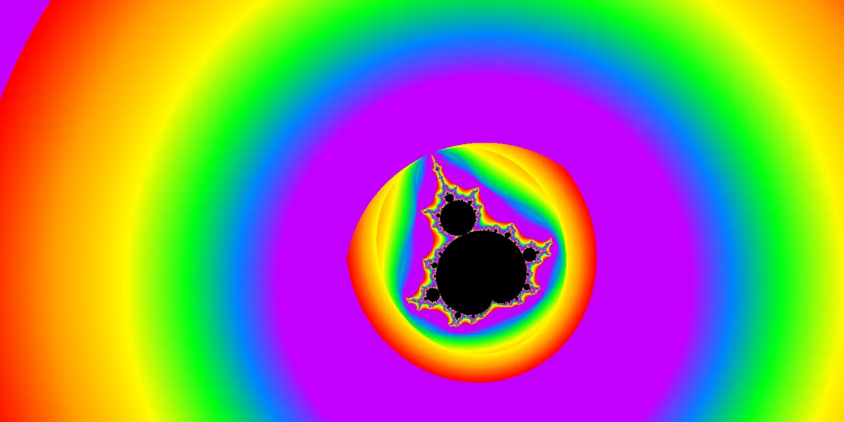 A piece of fractal art produced by FractalPane.