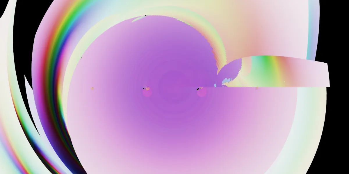A piece of fractal art produced by FractalPane.