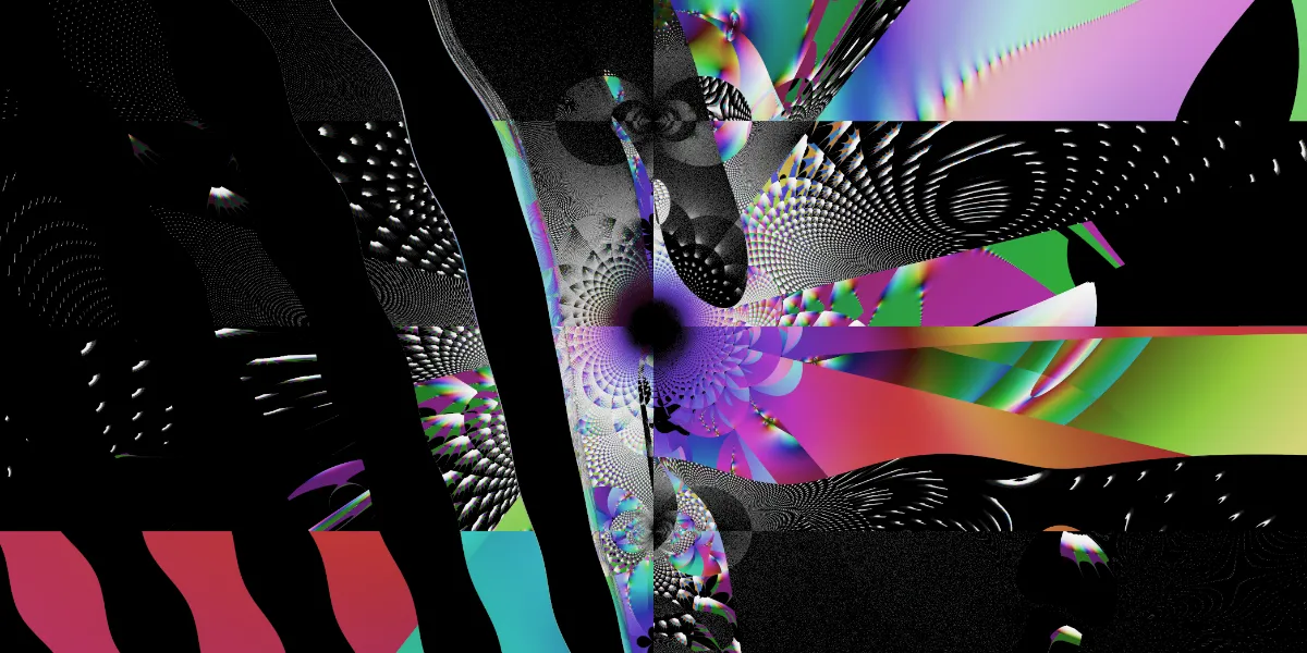 A piece of fractal art produced by FractalPane.