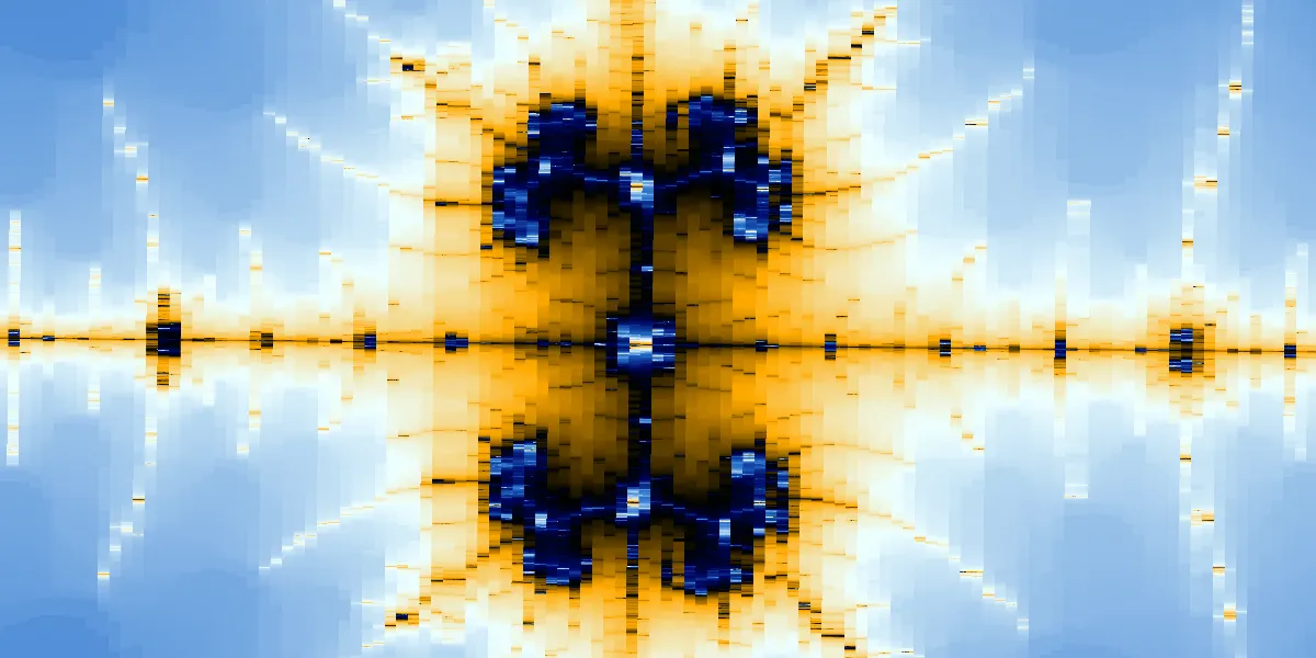 A piece of fractal art produced by FractalPane.