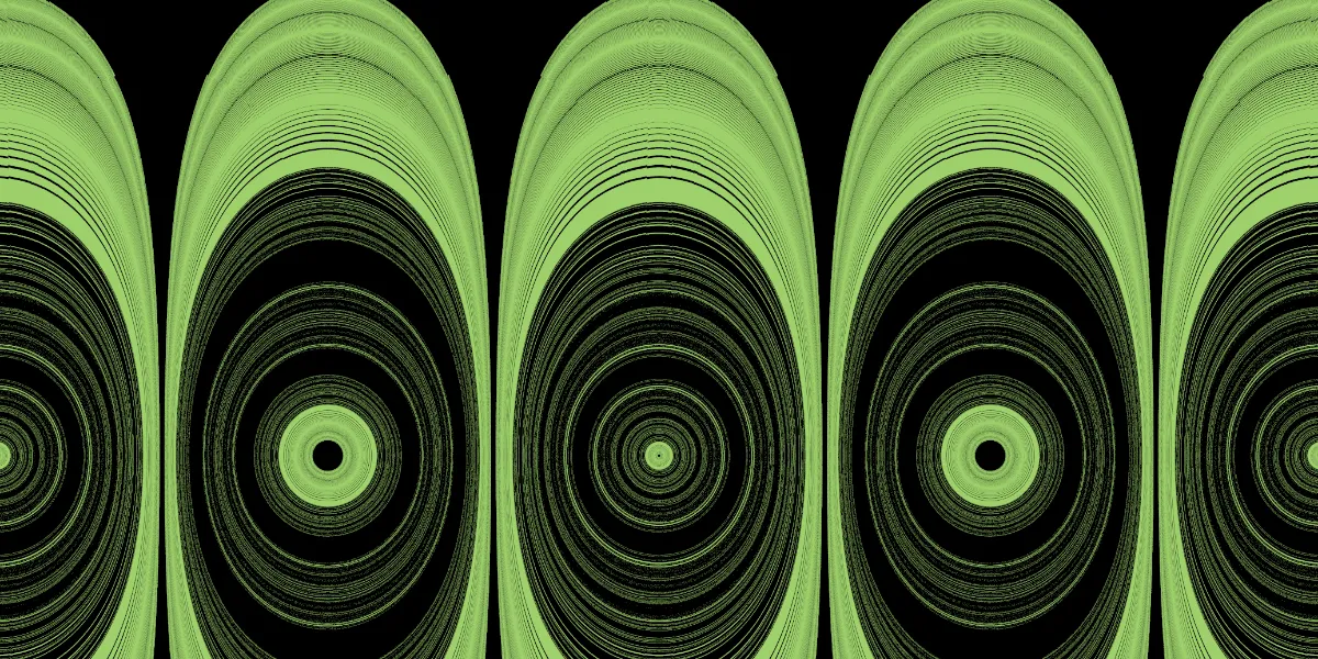 A piece of fractal art produced by FractalPane.