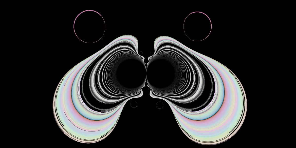 A piece of fractal art produced by FractalPane.