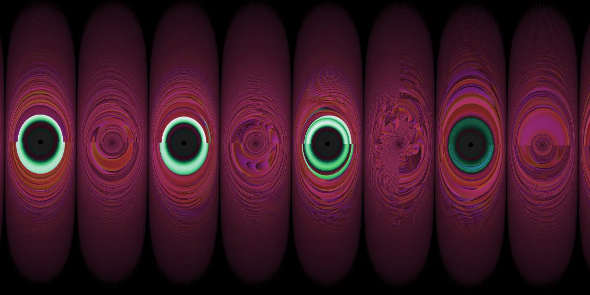 A piece of fractal art produced by FractalPane.