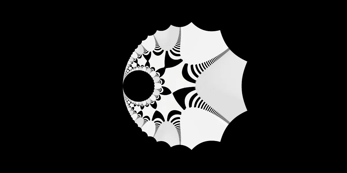 A piece of fractal art produced by FractalPane.