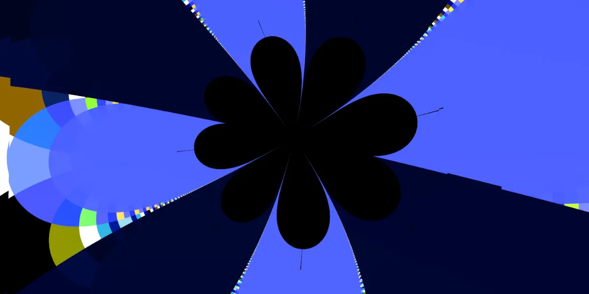 A piece of fractal art produced by FractalPane.