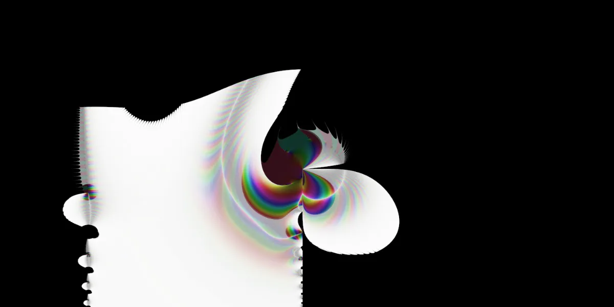A piece of fractal art produced by FractalPane.