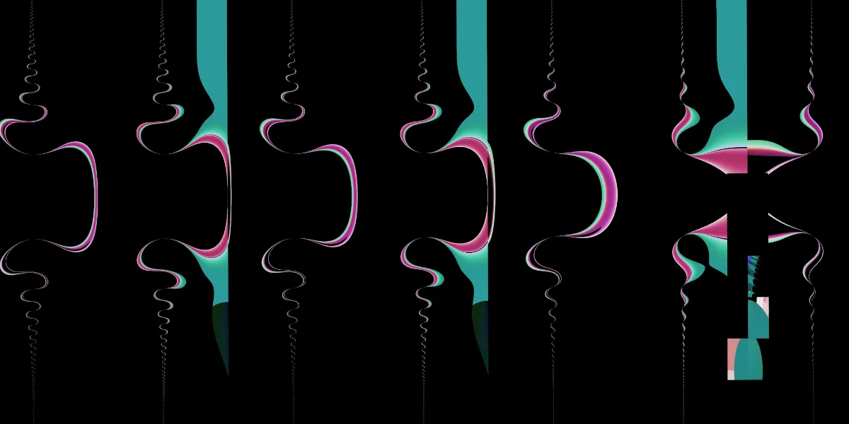 A piece of fractal art produced by FractalPane.