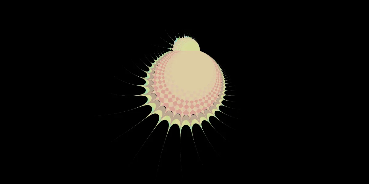 A piece of fractal art produced by FractalPane.