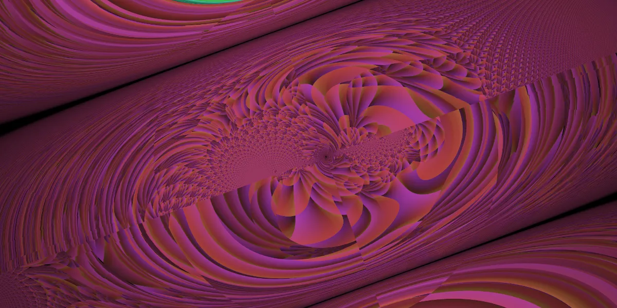 A piece of fractal art produced by FractalPane.