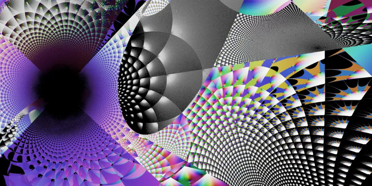 A piece of fractal art produced by FractalPane.