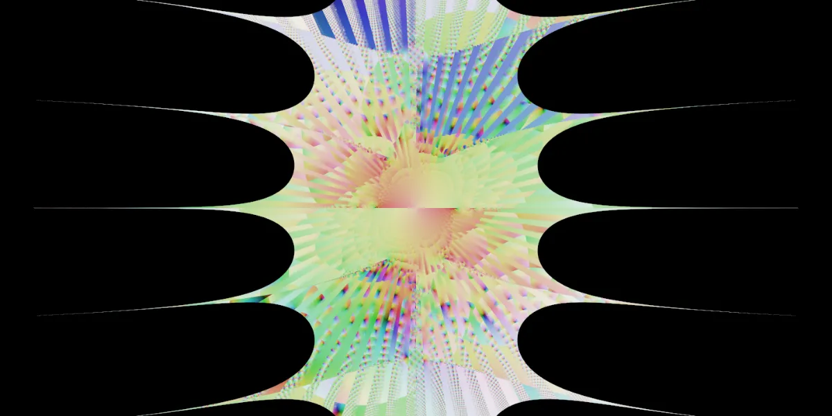 A piece of fractal art produced by FractalPane.