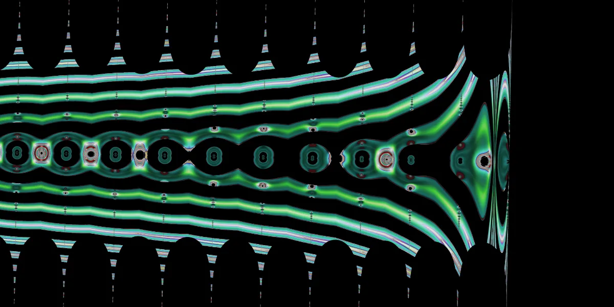 A piece of fractal art produced by FractalPane.