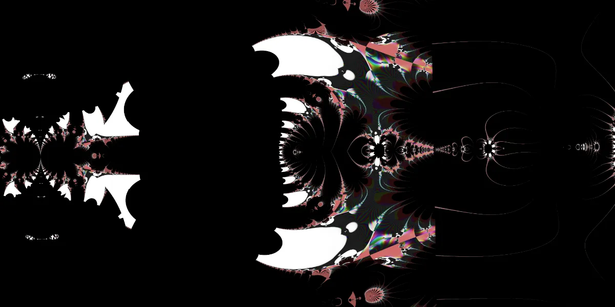 A piece of fractal art produced by FractalPane.