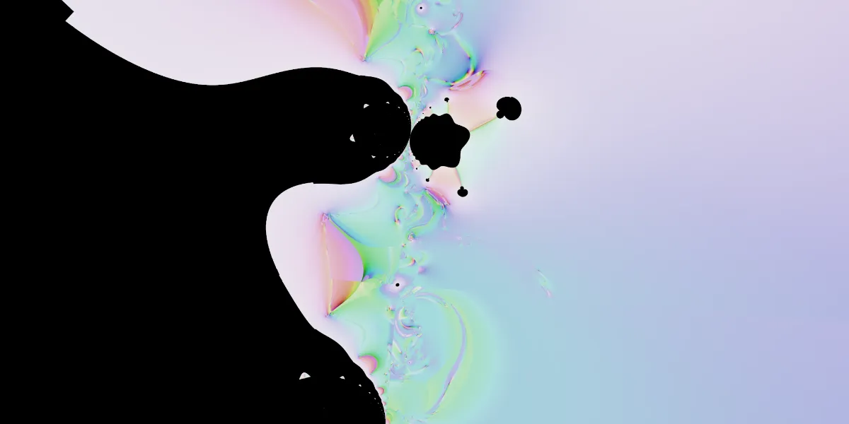 A piece of fractal art produced by FractalPane.