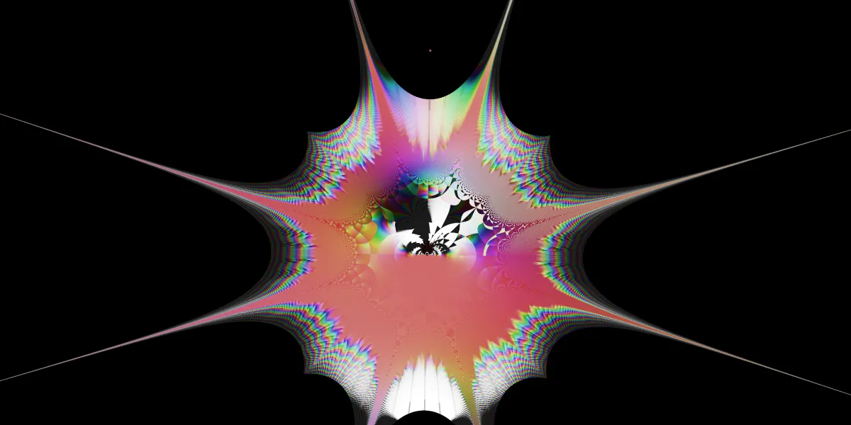 A piece of fractal art produced by FractalPane.