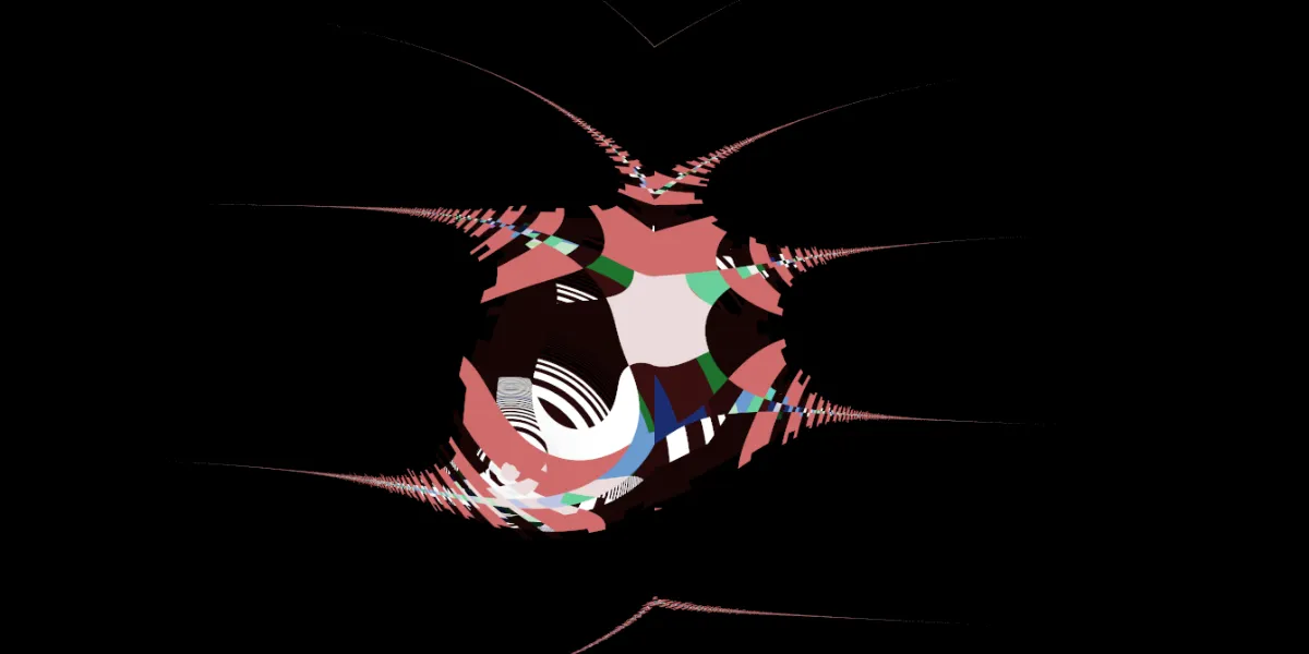 A piece of fractal art produced by FractalPane.