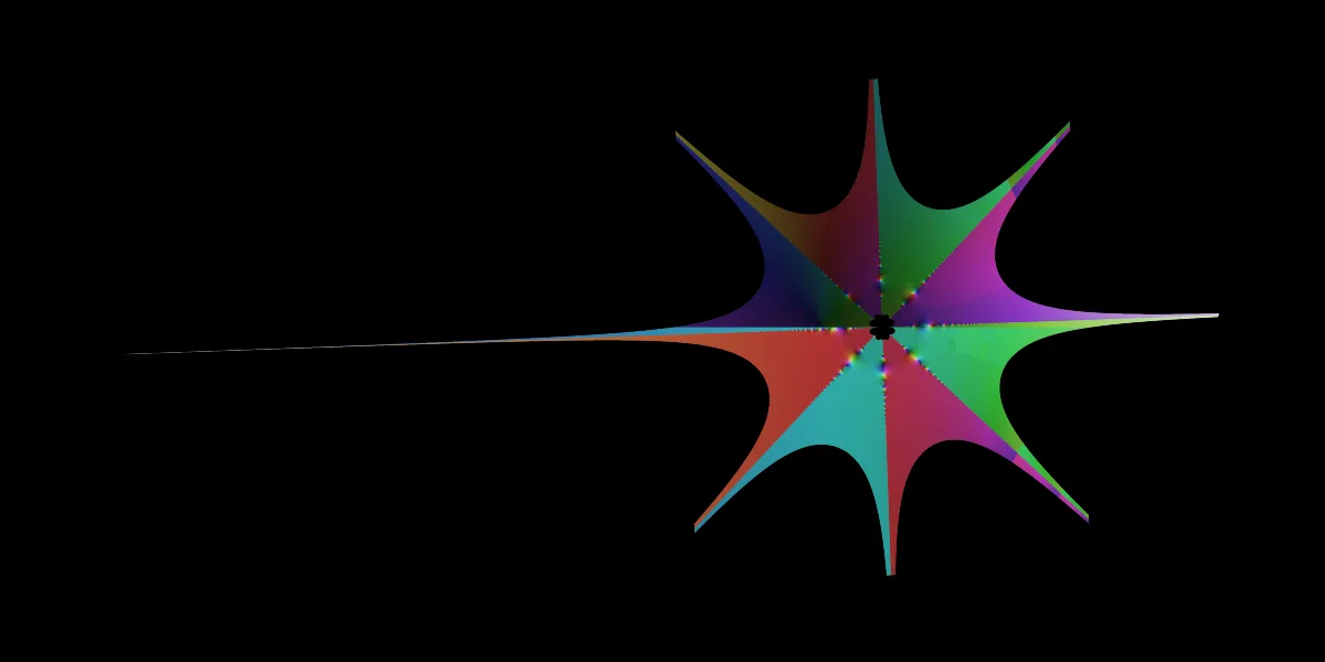 A piece of fractal art produced by FractalPane.