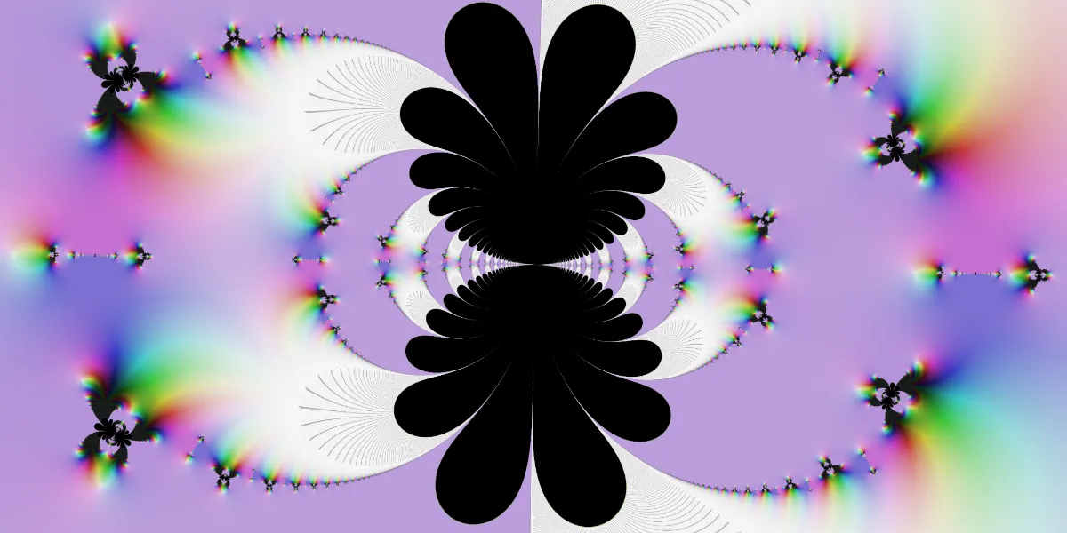A piece of fractal art produced by FractalPane.