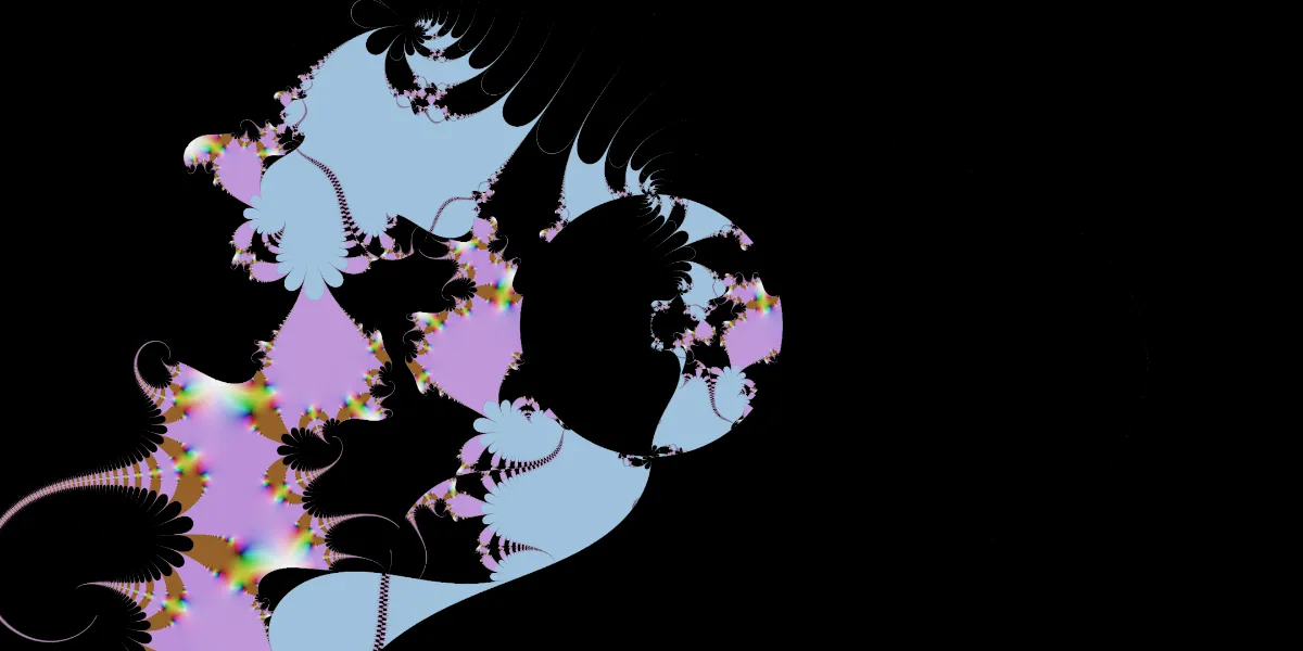 A piece of fractal art produced by FractalPane.
