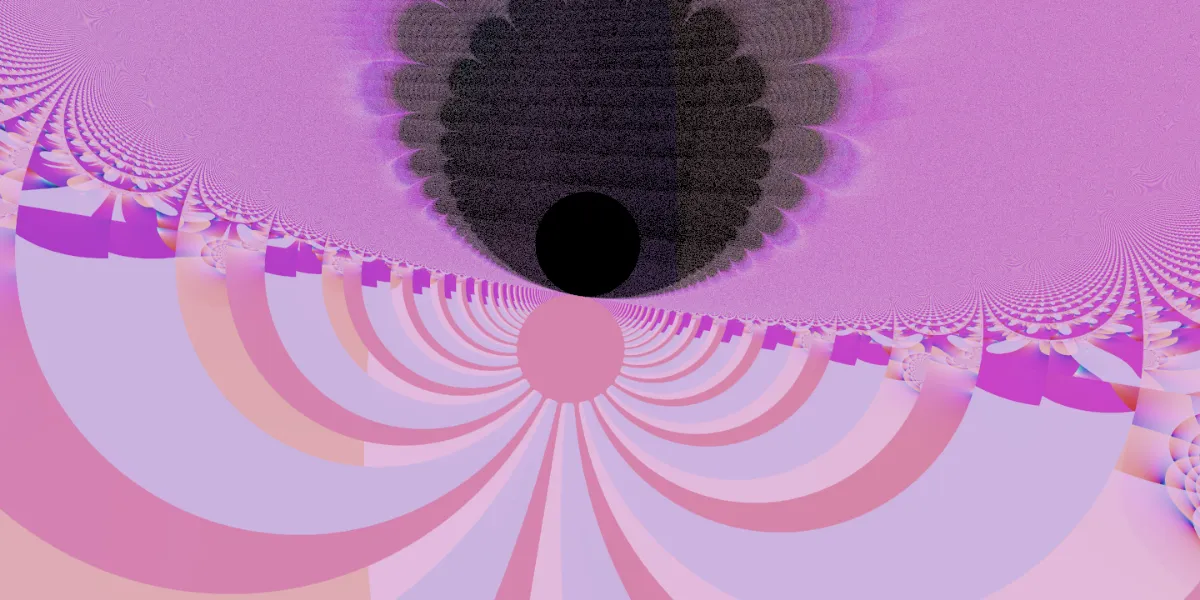 A piece of fractal art produced by FractalPane.