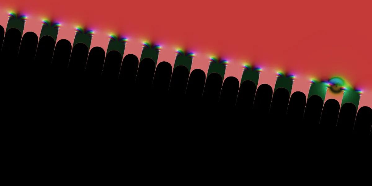 A piece of fractal art produced by FractalPane.