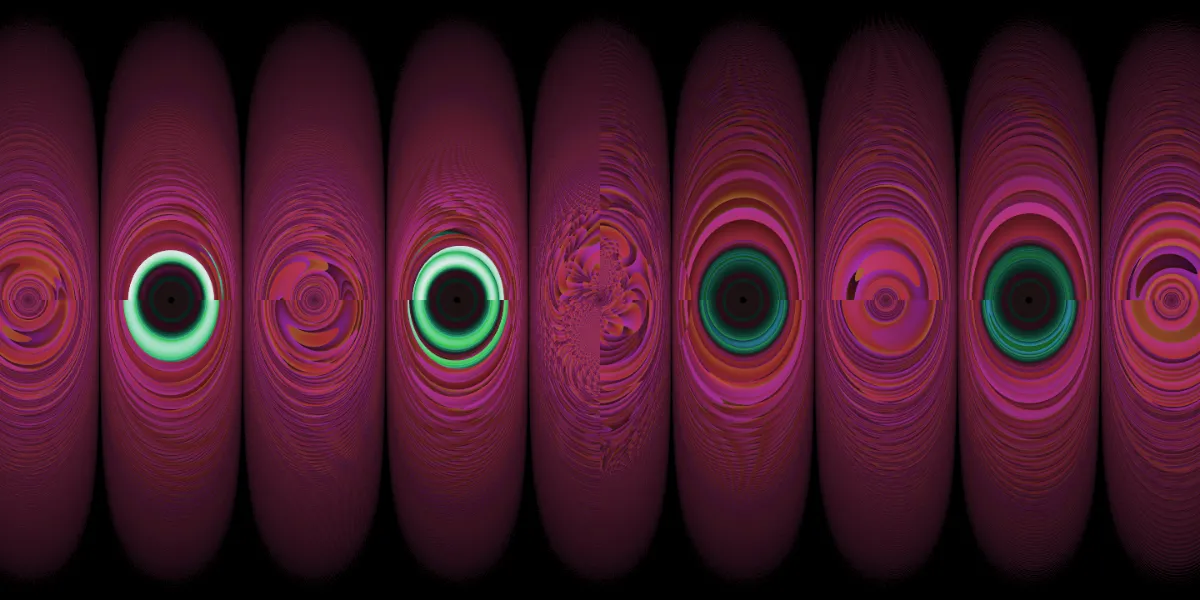 A piece of fractal art produced by FractalPane.