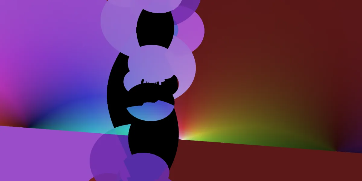 A piece of fractal art produced by FractalPane.