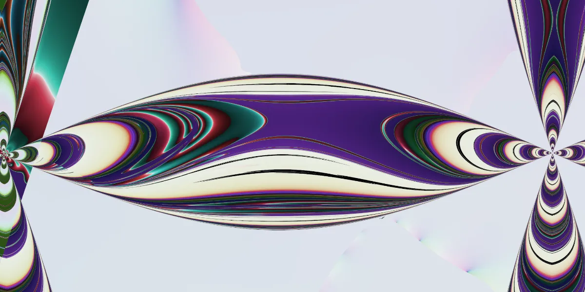 A piece of fractal art produced by FractalPane.